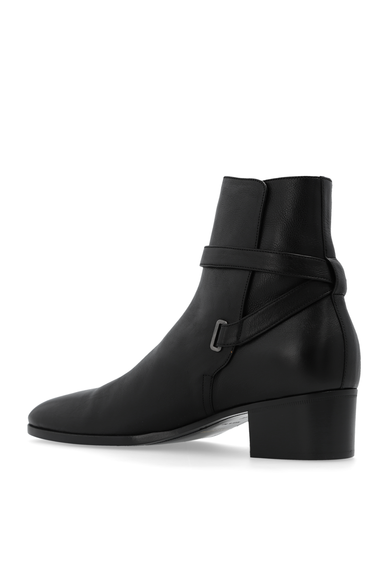 Saint laurent boots on sale black